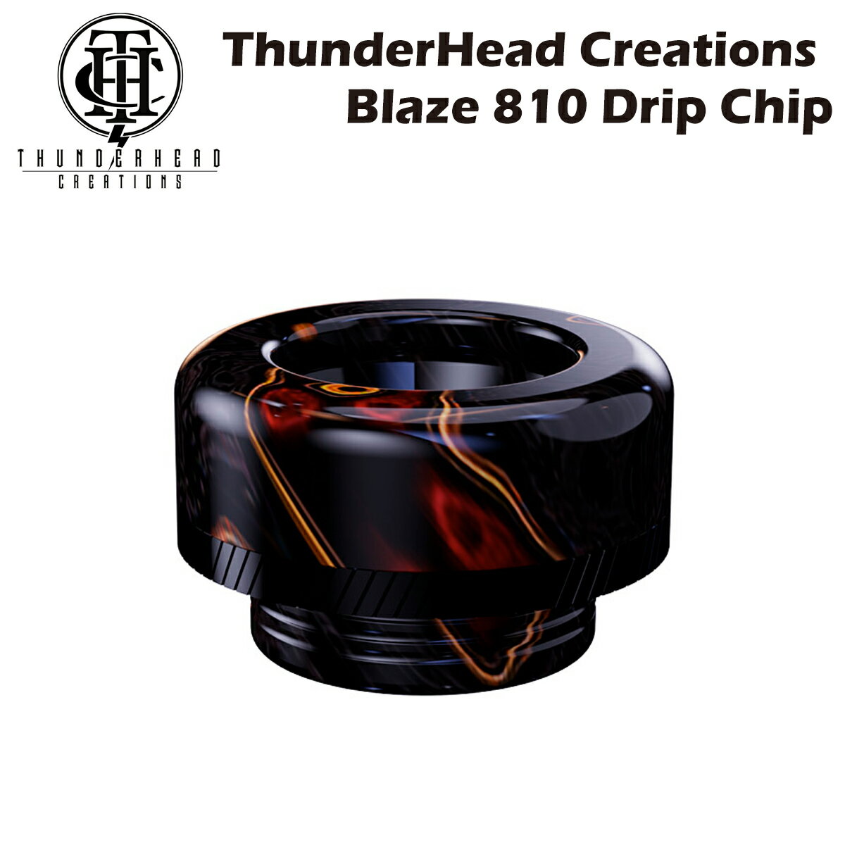 ThunderHead Creations Blaze RTA 810 ドリップチップ thc drip chip サンダーヘッドクリエイションズ ブレイズ 電子タバコ 電子たばこ ベイプ ドリチ Vape