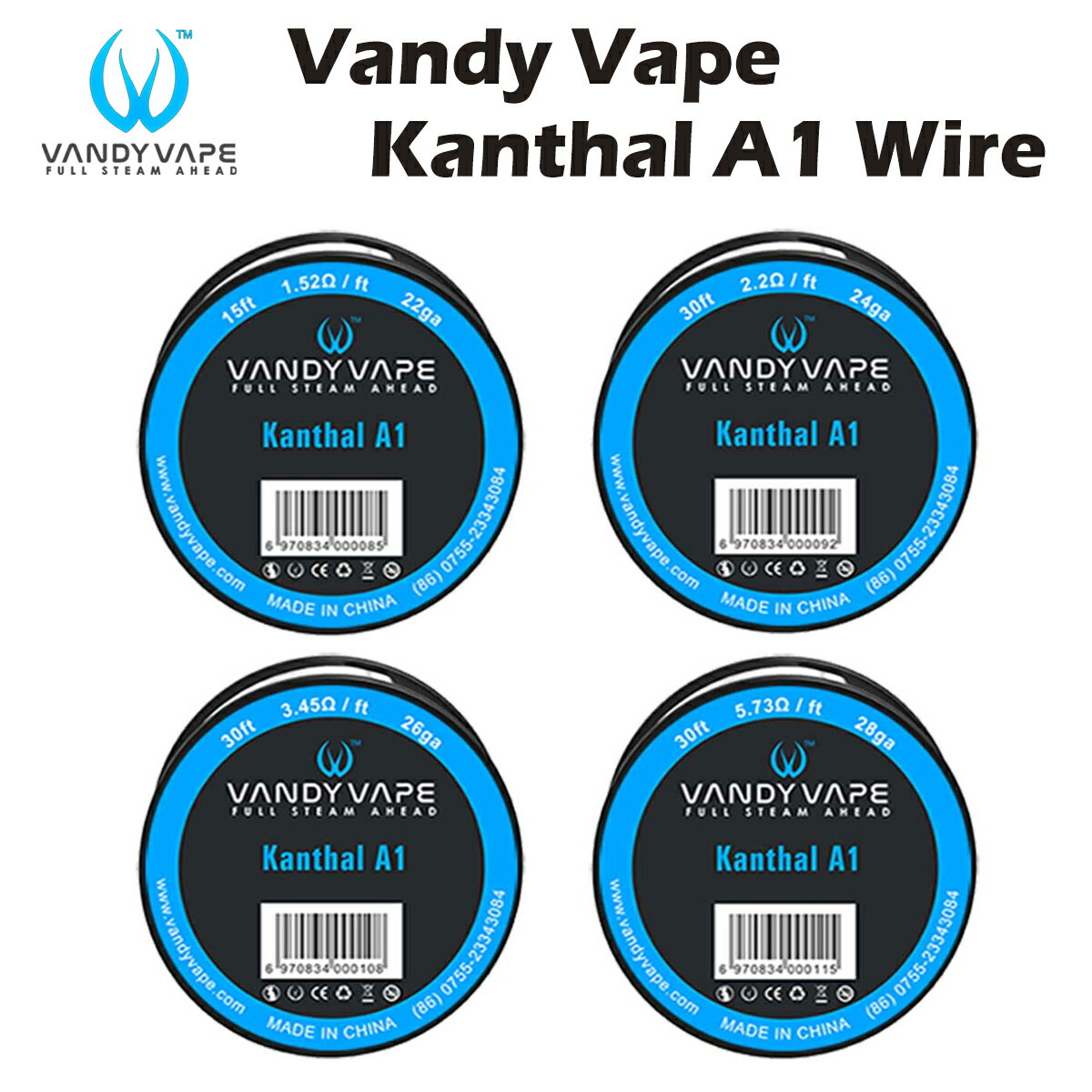 Vandy Vape Kanthal A1 Wire 30ft 󥿥 磻䡼 Хǥ٥ vandyvape KA1 ŻҥХ ŻҤФ ٥   diy