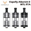 Vapefly Alberich II MTL RTA Tank 4ml ベイプフライ アルベリッヒ アトマイザー タンク リブルダブル 510接続 電子たばこ 電子タバコ ベイプ 本体 リキッド 爆煙 禁煙 ニコチンゼロ タール ニコチン0 水蒸気 電子 シーシャ 持ち運び おすすめ mtl vape