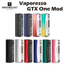 電子タバコ Vaporesso GTX One Mod 2000mAh 内蔵バッテリー テクニカル モッド ベポレッソ 電子たばこ 電子タバコ ベイプ 本体 リキッド 爆煙 禁煙 ニコチンゼロ タール ニコチン0 水蒸気 持ち運び おすすめ mtl dl tc vape