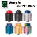 Wotofo SRPNT RDA アトマイザー スコンカー対応 ドリッパー リビルダブル ウォトフォ Serpent 電子タバコ 電子たばこ ベイプ シングル デュアル コイル ビルド vape