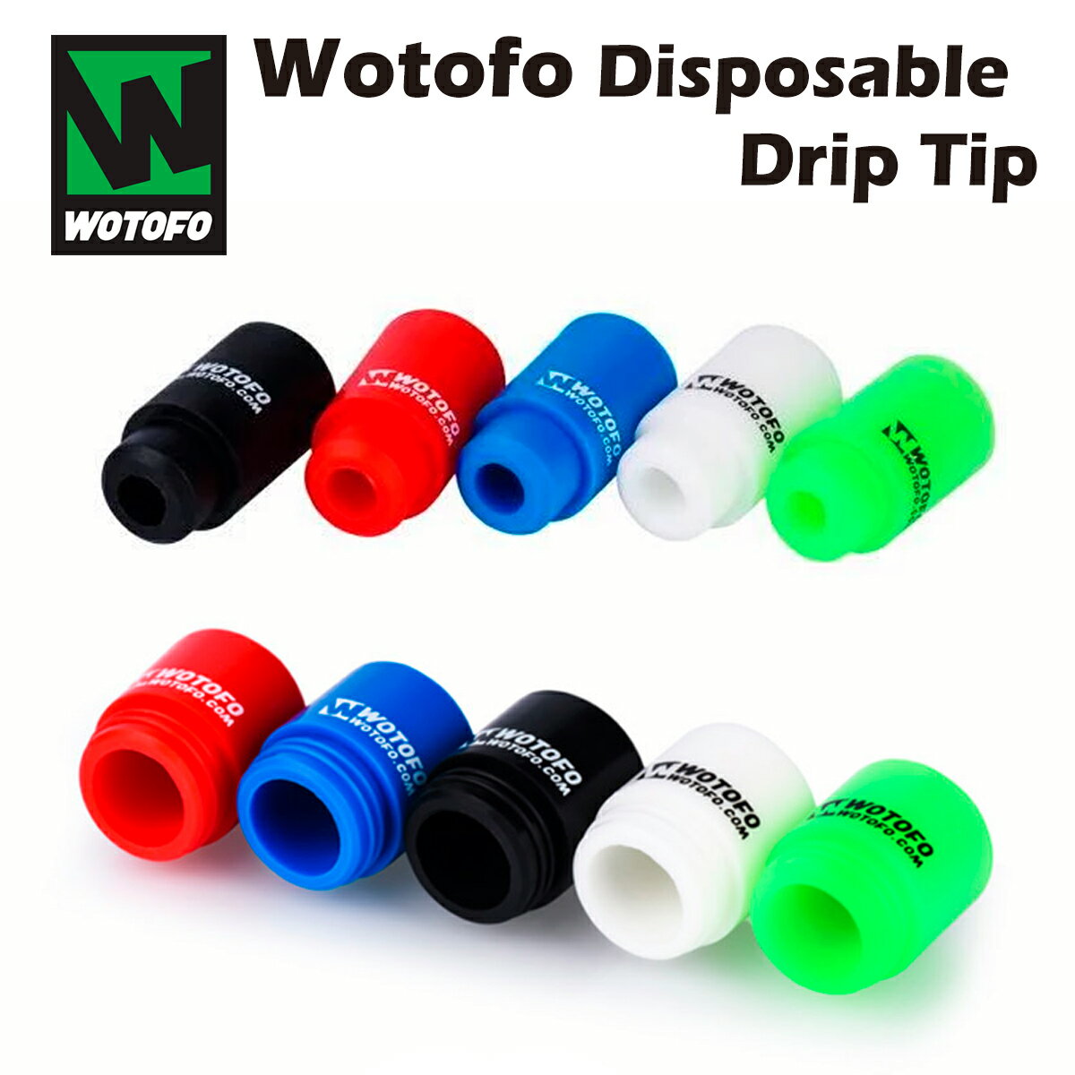 Wotofo Disposable Drip Tip 510 / 810 VR hbv`bv dq^oR dq΂ xCv Vape