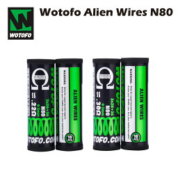 Wotofo Alien Prebuilt Coils N80 10個入 ウォトフォ プリビルドコイル エイリアンワイヤー ニクロム80 電子タバコ 電子たばこ ベイプ コイル 自作 diy Vape