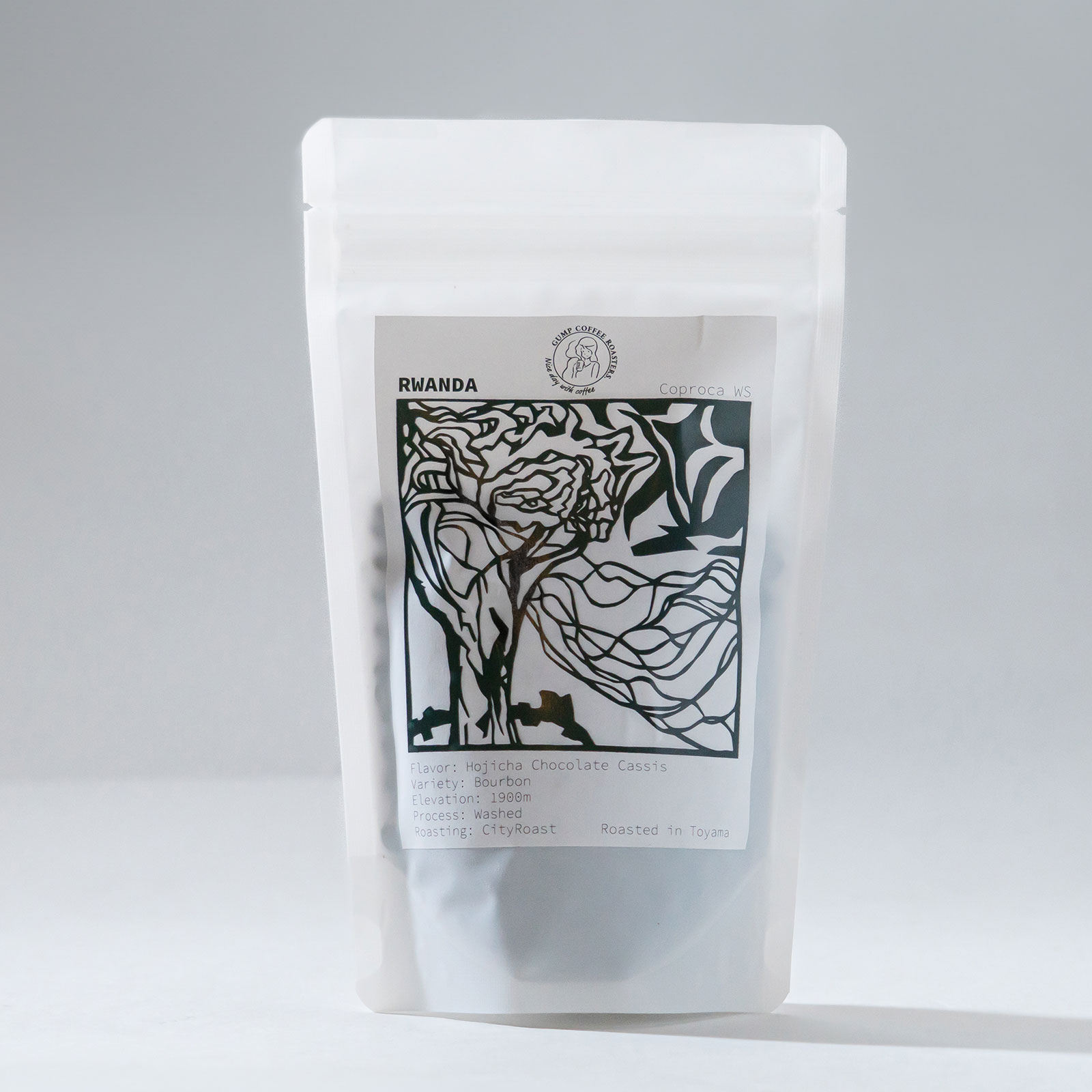 GUMP COFFEE ROASTERS.の《200g》Rwanda（ルワンダ）Coproca Bourbon Washed 中深煎り - スペシャルティコーヒー ガンプコーヒー コーヒーギフト｜アングル2