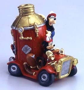 【ディズニーミッキーマウス】キーチェインボックス「ミッキーの消防隊」★GWポイント5倍 5/1 1...