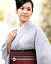 阿波しじら織り 木綿 着物 単衣きもの《仕立代込み》淡い若紫に白藤細縞 No.H17 【受注生産】【送料無料】