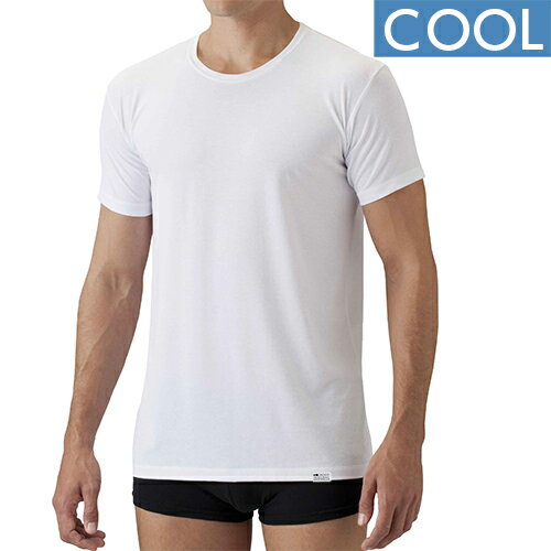 COOL[デオエスト(DEOEST)] Men's 消臭アンダーシャツ（丸首）