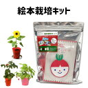 栽培 栽培セット 栽培キット 種 野菜 ミニトマト ヒマワリ ストロベリー 絵本 室内 子供 キッズ おうちで栽培 おうちでガーデニング 自由研究 家庭菜園 観...