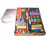 駄菓子屋再現！花火のあたりくじ（80付き）　箱入り