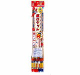 やさしい笛音の変色ロケット花火　変色音笛ロケットR（7本入）