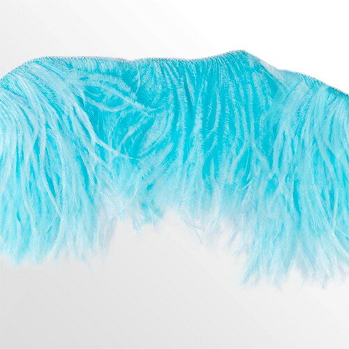 Rakuten - フリンジ 45cm （ライトブルー） この羽根はディスプレイ、アクセサリー、ヘットドレス等に使用されてます。