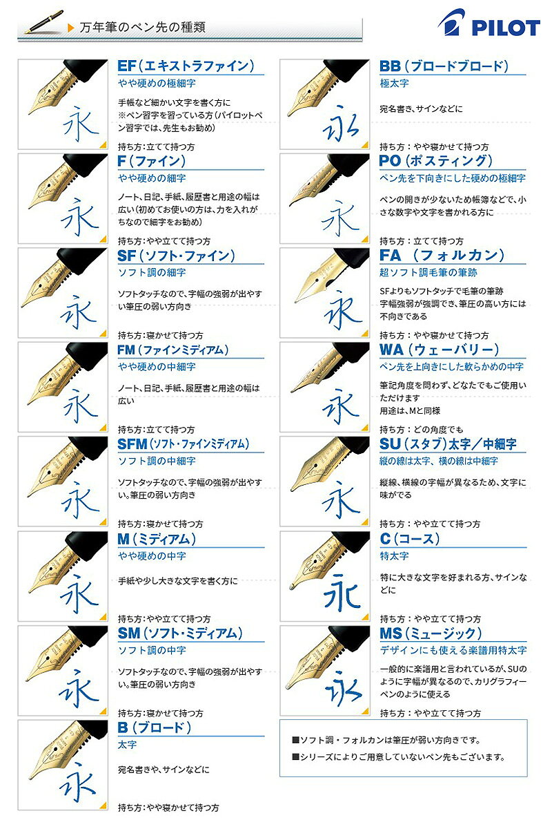 【PILOT】パイロット カスタム ヘリテイジ91　万年筆　FKVHN-12SR　細字・中字・太字