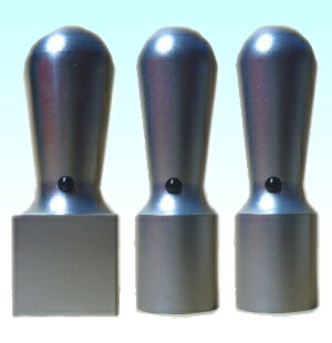 【メール便送料無料】はんこ・印鑑・判子/ハンコヤ 会社印・法人印鑑3本セット+法人用トップスター印(皮袋) チタン(角印21.0mm会社実印(天丸)18.0mm...