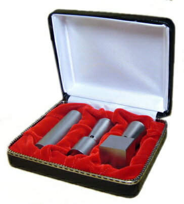 【メール便送料無料】法人印鑑3本セット+法人用トップスター印(ケース) チタン(角印21.0mm会社実印(天丸)16.5mm銀行印(寸胴)16.5mm)【起業応援セット】送料込