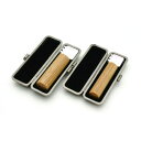 送料無料◆印鑑 はんこ 実印・銀行印 XLセット(実印 18mm 銀行印 15mm)楓(KAEDE)【メタル枠】 [印鑑 実印 銀行印 2本セット 印鑑ケース付...