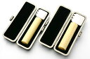 送料無料◆印鑑 はんこ 実印・銀行印 XLセット(実印 18mm 銀行印 15mm)薩摩本柘【メタル枠】 [印鑑 実印 銀行印 2本セット 印鑑ケース付き セッ...
