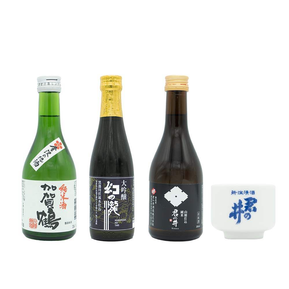 地酒飲み比べ3本セット＜北陸のお酒＞（産直） MA328096