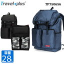 ※TravelPlus スクエア バックパック ノート ビジネス 登山 アウトドア 出張 旅行 カジュアル トラベルプラス