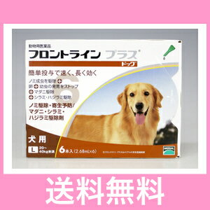 ノミ ダニ予防 犬用 フロントラインプラス L 40kg未満 L 40kg未満 6本 ハッピーmd ノミ ダニ予防 犬用 フロントラインプラス L 40kg未満 L 40kg未満 6本 ハッピーmd