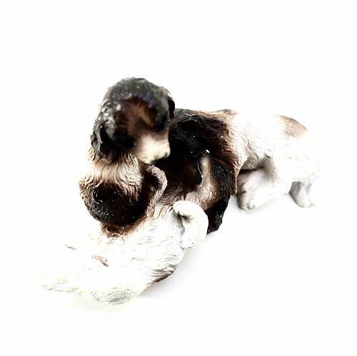 犬の置物 3匹 ミニチュア 犬 AO-820 ミニ 置き物 かわいい 動物 アニマル マスコット オブジェ オーナメント 癒し インテリア 訳あり アウトレット 宅配便のみ [2]