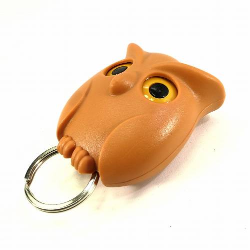 壁掛け キーフック おしゃれ ふくろう 茶色 キーホルダー フクロウ 開運グッズ 縁起物 KH-095 宅配便のみ happypatch-10009559 バラエティ雑貨ハッピーパッチ サンプル画像2