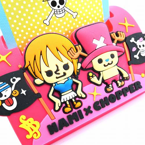 スマホスタンド ワンピース ナミ チョッパー ML-722 アイコススタンド ペンスタンド 箱ダメージ品 訳あり あす楽 メール便OK