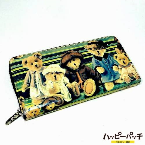 長財布 レディース ラウンドファスナー Deckas Paris クマ柄 865-P180 長札 財布 NO-022 小銭入れあり かわいい ベアー おしゃれ 宅配便のみ 長財布 レディース ラウンドファスナー Deckas Paris クマ柄 865-P180 長札 財布 NO-022 小銭入れあり かわいい ベアー おしゃれ 宅配便のみ