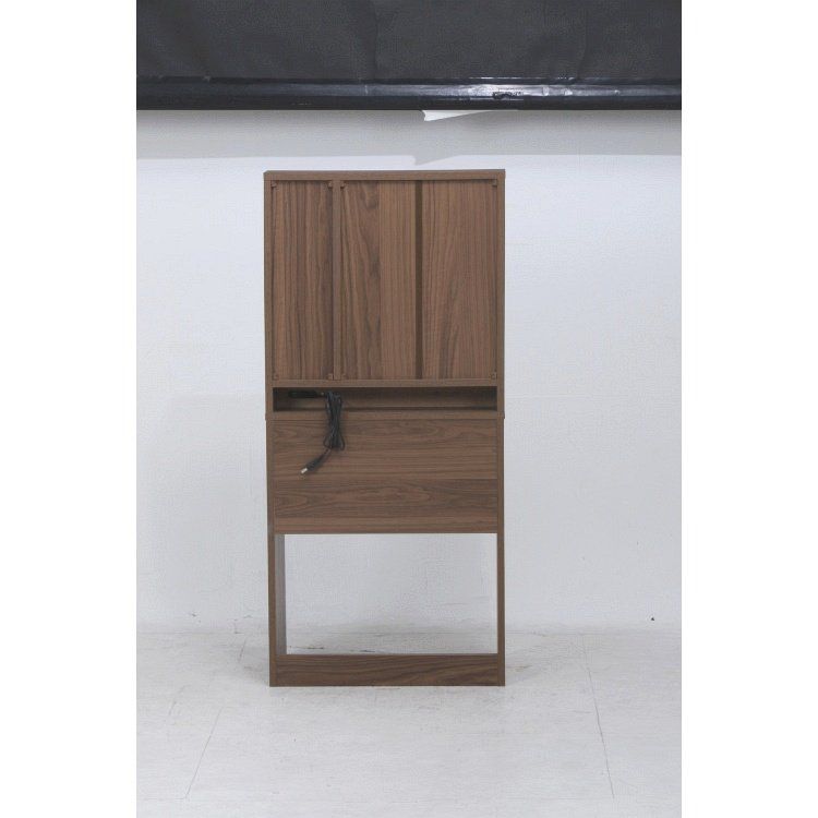 ドレッサー おしゃれ 三面鏡 スツール付き 60×39×130cm ブラウン ブラウン