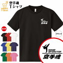 おもしろ tシャツ 空手魂 ドライ Tシャツ | カラテ K