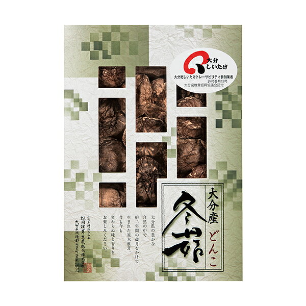 豊かな自然の中で育った椎茸は、味、香りともに昔も今もそのままです。価格内訳・商品価格：3,240円(税込)・税率：8％・送料：送料無料商品内容・セット内容:50g・原産地:大分県・箱:約18.3×26.3×4.3cm（化粧箱）※商品情報等が変更になる場合がございます。