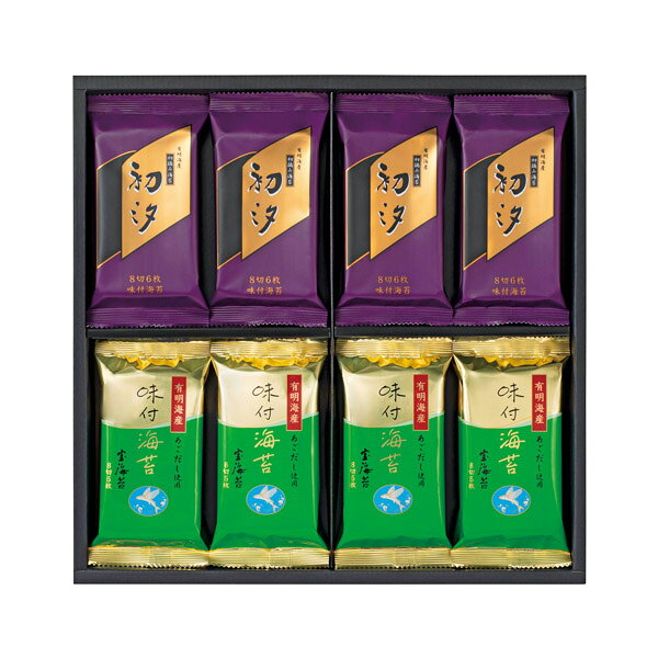 宝海苔 初汐味付け海苔&あごだし味付海苔詰合せ★