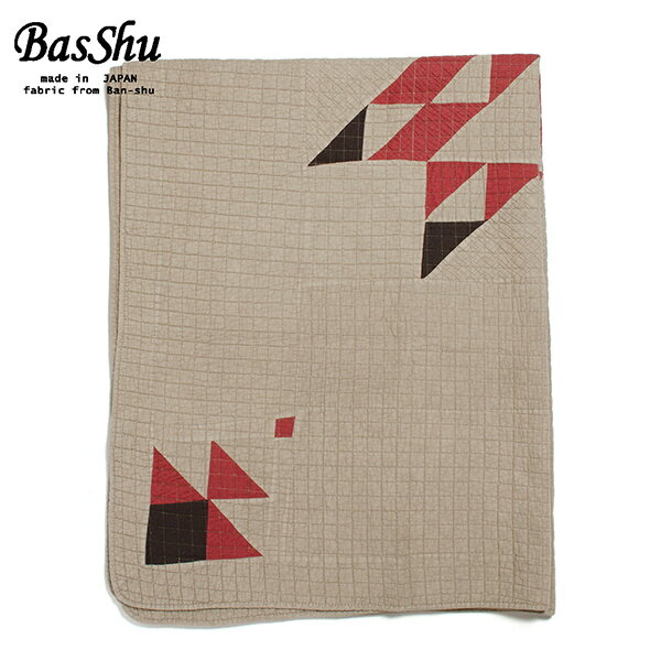 BasShu バッシュ パッチワーク キルトカバー 140×180 Patchwork Quilt Cover ベージュ