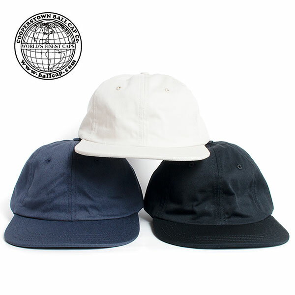 COOPERSTOWN BALL CAP クーパーズタウン ボールキャップ SOLID CAP キャップ 無地 アメリカ製
