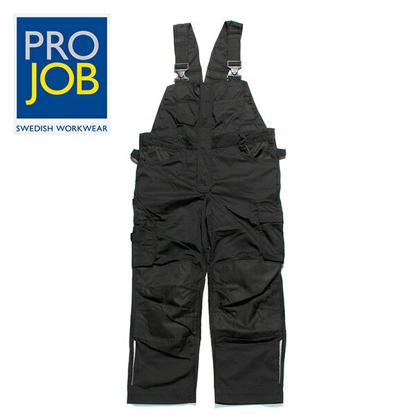 PROJOB プロジョブ オーバーオール ワークウェア Bib Overall ブラック