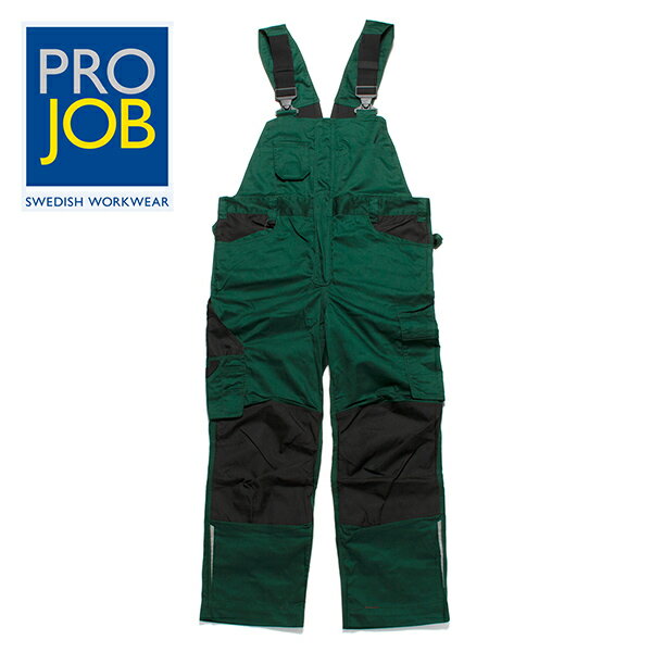 PROJOB プロジョブ オーバーオール ワークウェア Bib Overall グリーン