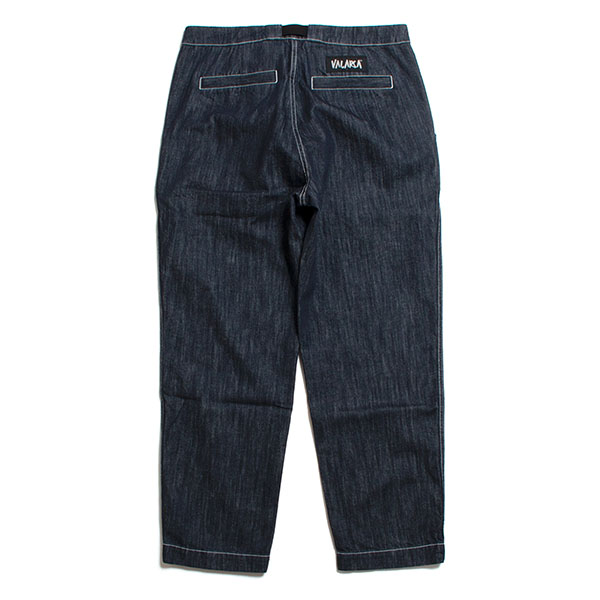 【セール30%OFF】 VALARSA ヴァラールサ SPITZ RAW DENIM テーパード イージーパンツ ローデニム イタリア製