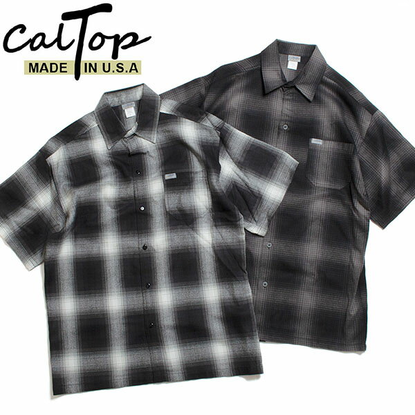 CalTop Lgbv ART2000 S/S SHIRTS Iu `FbN Vc  AJ