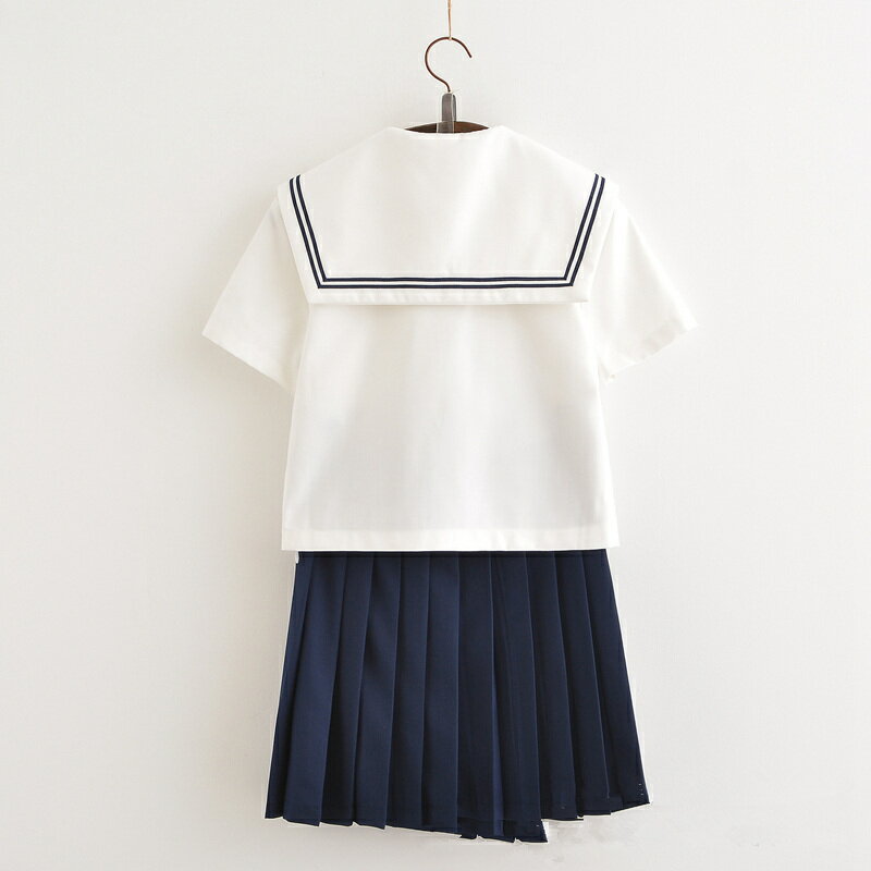 セーラー服 3点セット コスプレ 衣装 学生服 半袖 女子制服 JK制服 女子制服 高校生 大人 大きいサイズ おしゃれ 紺 S -XXL 文化祭 JK制服 可愛い コスチューム衣装 イベント祭り 高校生 女子制服 Osaka haru 2