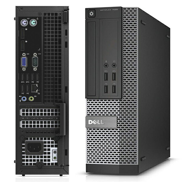 福袋　中古パソコン デスクトップ 本体 DELL デル OPTIPLEX 3020/7020/9020 SFF 新品SSD240GB + HDD500GB搭載 Core i3 第四世代 大容量8GBメモリ USB3.0 光学ドライブ DisplayPort 正規版Office付き デスクトップ Windows10 Pro 64bit インストール済み