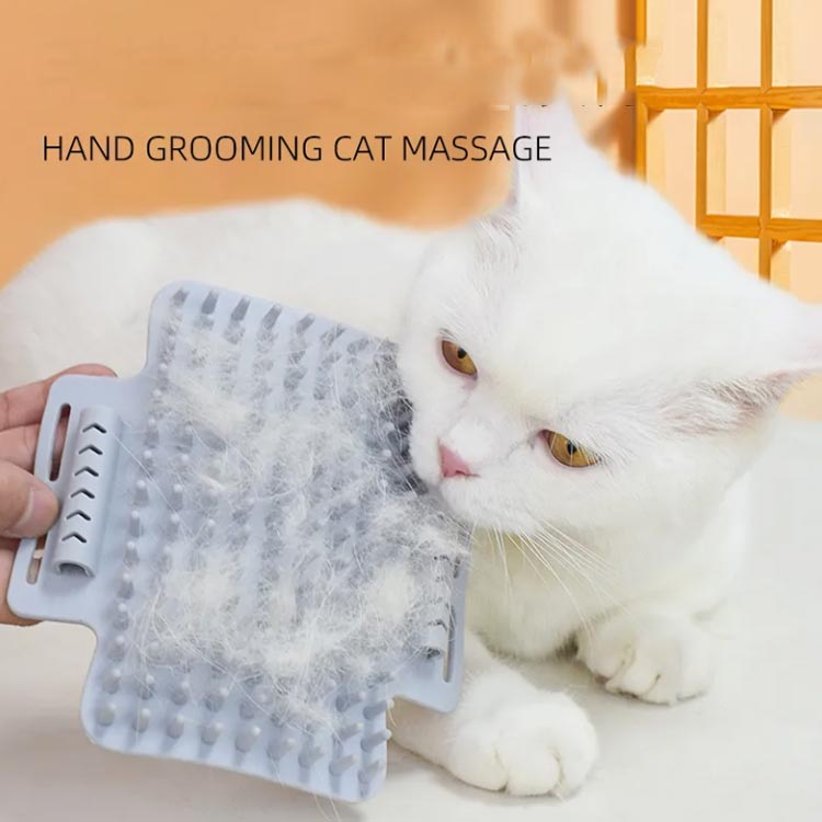 猫ブラシ 痒み止めブラシ 猫用ブラシ 猫用 毛づくろい 猫 ペットブラシ 痒み止め ...