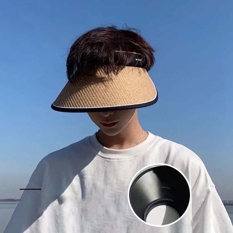 調節可能 uv 夏 日よけ帽子 折りたたみ 麦わら帽子 メンズ つば広 サンバイザー レディース ペーパーハット ハット ペーパー UVカット リゾート 農作業 日よけ 帽子 ストローハット ガーデニング 麦わら ゴルフ 釣り おしゃれ UV対策 紫外線対策 通気性 サンバイザー