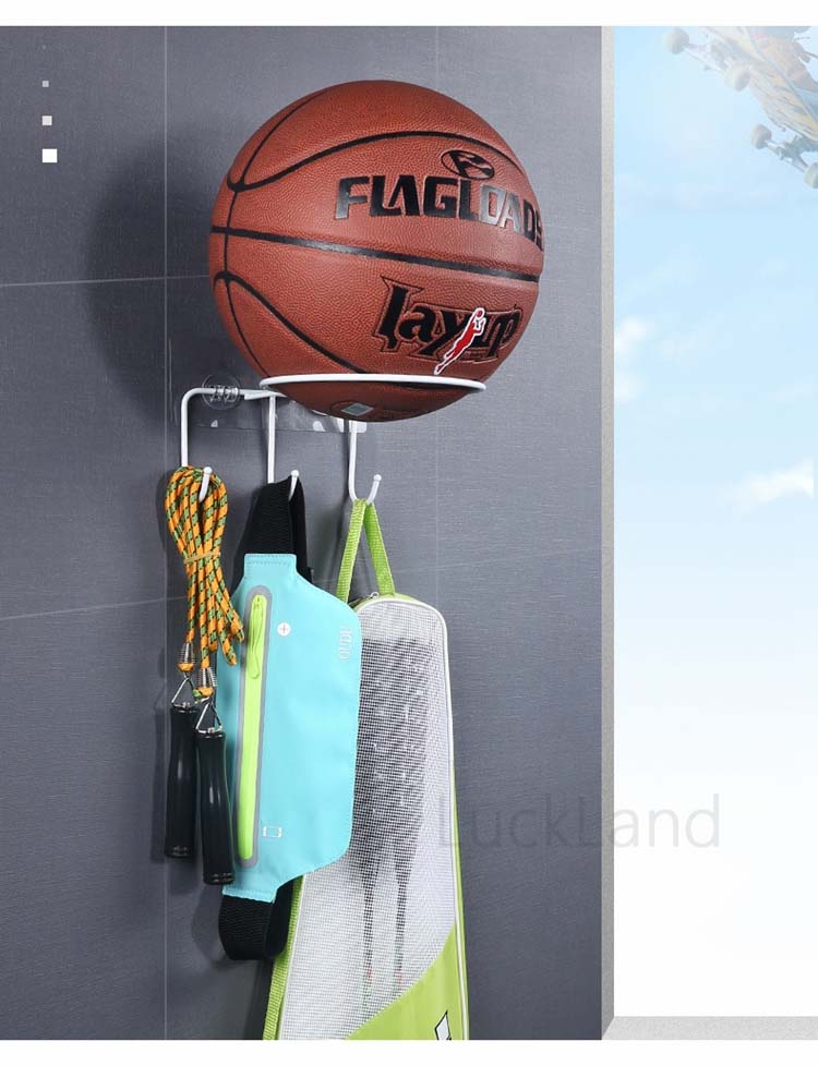 ボールスタンド 多機能フック 壁を掛け バスケットボールスタンド ボールラック ヘルメットスタンド フットボール サッカーボール ボール収納 壁面収納 室内 ボール用置台バーゲン サッカー 用品 セール