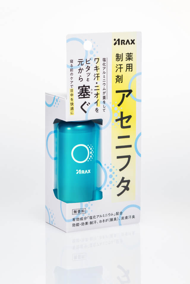 アセニフタ 制汗剤 塩化アルミニウム配合 50mL