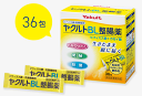 ヤクルトBL整腸薬 36包 [指定医薬部外品] ビフィズス菌とカゼイ菌が腸内環境を整えます 【効果・効能】整腸（便通を整える）、腹部膨満感、軟便、便秘 【性状・剤形】白色の粒の整った散剤ごくわずかに甘味がある 商品情報 用法・用量 次の1回量を1日3回、食後に服用してください。 ※3か月未満は服用しないでください。【用法・用量に関する注意】 1.定められた用法・用量を厳守してください。 2.小児に服用させる場合には、保護者の指導監督のもとに服用させてください。 成分と働き 成人の1日服用量（3包）中 添加物として乳糖水和物、ヒドロキシプロピルセルロース、トウモロコシデンプン、ブドウ糖、結晶セルロースを含有します。 成分・分量に関する注意 服用時に口の中で軽い温感を感じることがあります。これは菌数の低下を防ぎ、効果を維持するための製剤学的工夫によるものです。 使用上の注意 1.次の人は服用前に医師又は薬剤師に相談してください。 (1)牛乳によるアレルギーを起こしたことがある人。(2)医師の治療を受けている人。 2.次の場合は、直ちに服用を中止し、お薬の説明文書を持って医師又は薬剤師に相談してください。 (1) 1か月位服用しても症状がよくならない場合。 保管及び取扱い上の注意 ●直射日光の当たらない湿気の少ない涼しい所に保管してください。 ●小児の手の届かない所に保管してください。 ●他の容器に入れ替えないでください（誤用の原因になったり、品質が変わるおそれがあります）。 ●使用期限を過ぎた製品は、服用しないでください。 ●1度開封した後は、品質保持の点からなるべく早く服用してください。 ●1包を分割した残りを服用する場合には、袋の口を折り返して、湿気の少ない涼しい所に保管し、2日以内に服用してください。 貯法・使用期限室温保存、3年