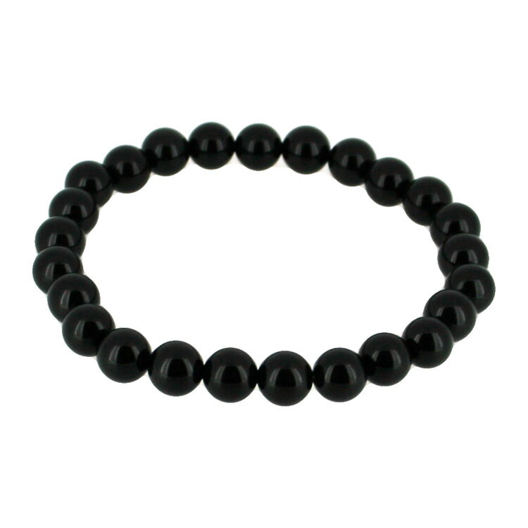 パワーストーン ブレスレット オニキス 8mm玉 天然石 メンズ レディース アクセサリー ブレス【メール便送料無料】【SS7】【ギフト プレゼント】【在庫あり...