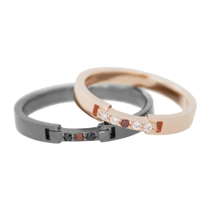 【5%OFFセール】ペアリング 指輪 メンズ レディース クロストゥーミー close to me レッドダイヤモンド CZ シルバー アクセサリー カップル ペア リング SR14-019PG SR14-019BK【送料無料】【tri】【P05】【ギフト プレゼント】【ラッピング無料】【メッセージカード付き】