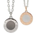 【5%OFFセール】ペアネックレス ステンレス クロストゥーミー エスティー close to me st CZ アクセサリー カップル ペア ペンダント ネッ...