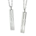 【5%OFFセール】ペアネックレス ステンレス クロストゥーミー エスティー close to me st アクセサリー カップル ペア ペンダント ネックレス...