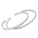 ペアバングル ペアブレスレット クロストゥーミー ハート ブルーダイヤモンド シルバー アクセサリー カップル ペア ブレスレット SVA13-013 SVA1...