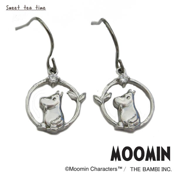 楽天ジュエリー時計通販Sweet tea timeムーミン ピアス レディース MOOMIN 小枝のフレーム シルバー ファッション ジュエリー アクセサリー ピアス MLPSL0003 正規品 ムーミン グッズ 大人 向け【送料無料】【bj】【P02】【ギフト プレゼント】